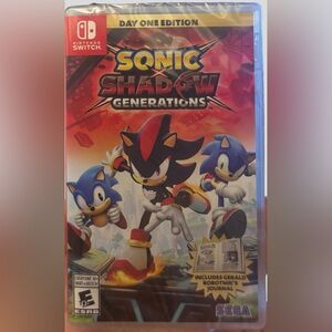 Sonic x Shadow Generations | Day One Edition (Nintendo Switch) NEW Sealed